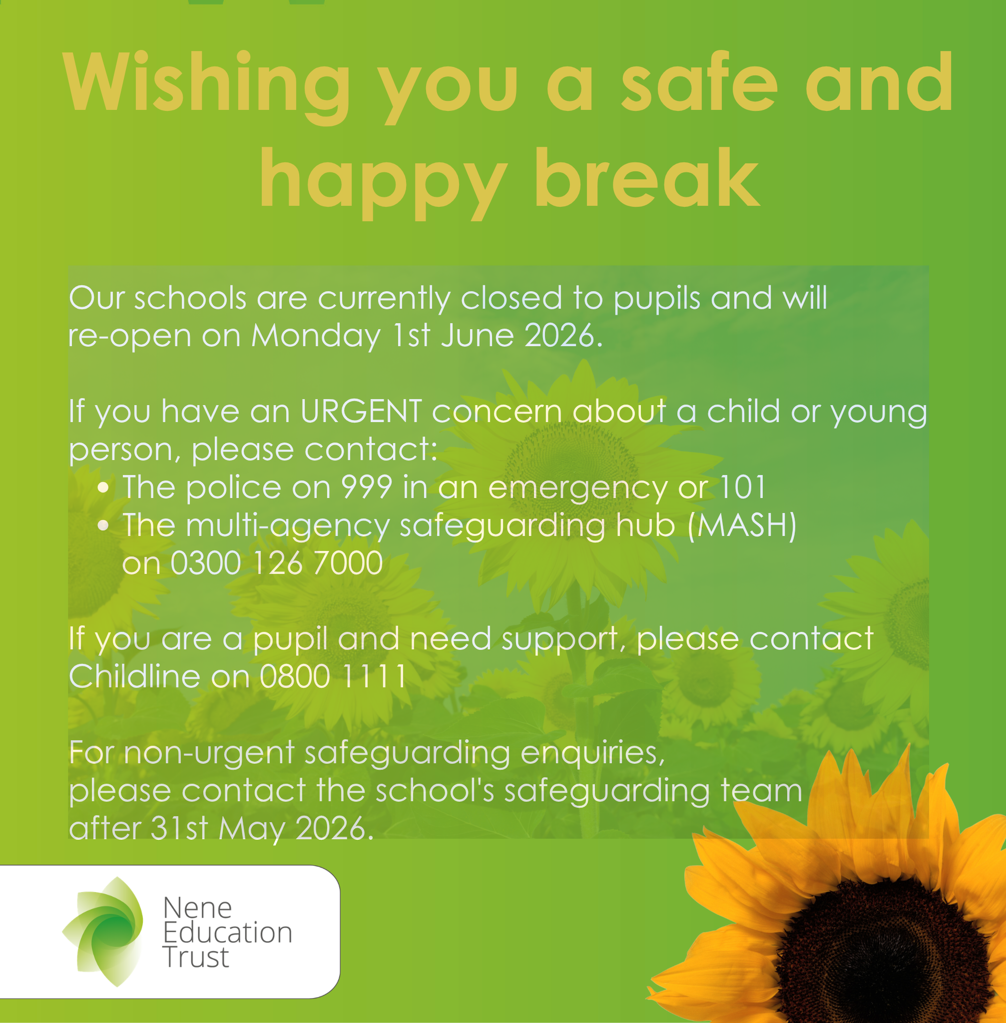 Generic Whitsun Break May 2026